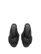 Balenciaga Balenciaga Drapy Flat Sandals Balenciaga Balenciaga Drapy Flat Sandals - BLK