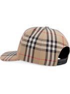 Burberry Printed Baseball Cap Burberry Printed Baseball Cap - Beige