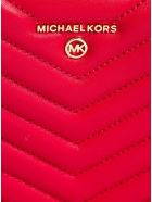 MICHAEL Michael Kors Jet Set Crossbody Bag In Quilted Leather MICHAEL Michael Kors Jet Set Crossbody Bag In Quilted Leather - Red