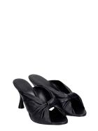Balenciaga Sandals In Black Leather Balenciaga Sandals In Black Leather - black