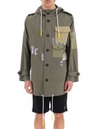 Military Parka Palm Angels Military Parka - Green