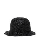 RED Valentino Braided Buket Hat RED Valentino Braided Buket Hat - Black