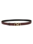 Salvatore Ferragamo Logo Buckle Belt Salvatore Ferragamo Logo Buckle Belt - Burgundy