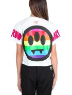 Cropped T-shirt Barrow Cropped T-shirt - Bianco