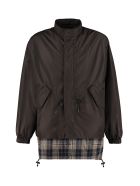 MSGM Nylon Windbreaker-jacket MSGM Nylon Windbreaker-jacket - black