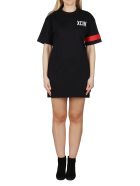 Black Cotton T-shirt Dress GCDS Black Cotton T-shirt Dress - Black