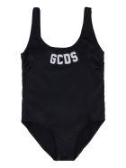 GCDS One-piece Swimsuit With Logo GCDS One-piece Swimsuit With Logo - black