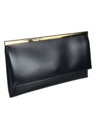 Jil Sander Rectangular Logo Clutch Jil Sander Rectangular Logo Clutch - BLACK