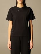 Mcq T-shirt Mcq Cotton T-shirt With Logop McQ Alexander McQueen Mcq T-shirt Mcq Cotton T-shirt With Logop - Black