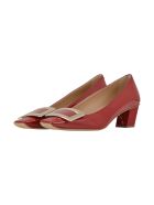 Patent Belle Vivier Pump Red Roger Vivier Patent Belle Vivier Pump Red - Rosso