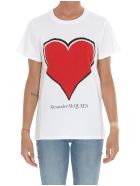 Alexander McQueen Alexander Mcqueen T- Shirt Alexander McQueen Alexander Mcqueen T- Shirt - Bianco
