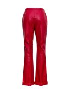 Philosophy di Lorenzo Serafini Leatherette Flared Trousers Philosophy di Lorenzo Serafini Leatherette Flared Trousers - Red