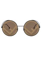 Ff 0343/s Sunglasses Fendi Ff 0343/s Sunglasses - 807EB BLACK