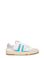 Lanvin Clay Sneakers In White Polyester Lanvin Clay Sneakers In White Polyester - white