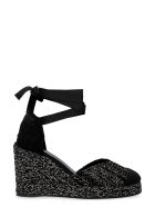 Castañer Coco Jute Wedge Espadrilles Castañer Coco Jute Wedge Espadrilles - black