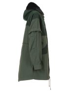 Nick Wooster Capsule Unisex Parka Midi Mr & Mrs Italy Nick Wooster Capsule Unisex Parka Midi - DARK LONDON GREEN / LONDON GREEN / VERDONE