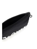 Travel Pouch Graffiti Logo Alexander McQueen Travel Pouch Graffiti Logo - Black/white