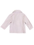 De Cavana Newborn Striped Jacket De Cavana Newborn Striped Jacket - Pink
