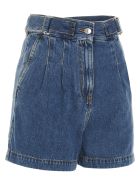Msgm Shorts MSGM Shorts - Azzurro