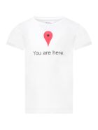 Douuod White T-shirt For Kids Douuod White T-shirt For Kids - White