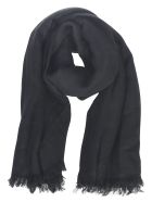 Destin Surl Frayed Scarf Destin Surl Frayed Scarf - Black
