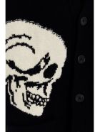 'skull' Cardigan Alexander McQueen 'skull' Cardigan - Black/ivory
