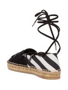 Off-White Lace-up Espadrilles Off-White Lace-up Espadrilles - Beige