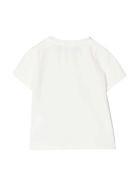Young Versace White T-shirt With Application Young Versace White T-shirt With Application - Multicolor