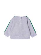Fendi Gray Sweatshirt Fendi Gray Sweatshirt - Grigio/verde