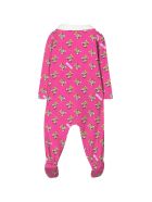 Fuchsia Newborn Pajamas Moschino Fuchsia Newborn Pajamas - Fucsia