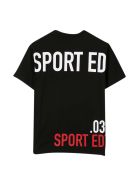 Dsquared2 Black Teen T-shirt Dsquared2 Black Teen T-shirt - Nera