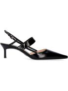 Prada Leather Pointy-toe Slingback Prada Leather Pointy-toe Slingback - black