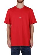 Red Cotton T-shirt MSGM Red Cotton T-shirt - Red