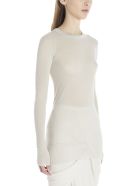 Rick Owens 'ls Rib T' T-shirt Rick Owens 'ls Rib T' T-shirt - Beige