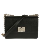 Furla Classic Flap Chain Shoulder Bag Furla Classic Flap Chain Shoulder Bag - Black