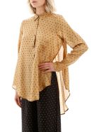 Mes Demoiselles Asymmetric Boy Shirt Mes Demoiselles Asymmetric Boy Shirt - SAND (Beige)