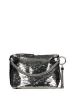 Jimmy Choo Callie Shoulder Bag In Silver Leather Jimmy Choo Callie Shoulder Bag In Silver Leather - silver