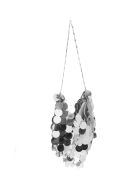 Paco Rabanne Sparkle Hobo With Silver Sequins Paco Rabanne Sparkle Hobo With Silver Sequins - Silver