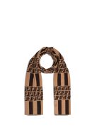 Fendi Fendi Ff Logo Scarf Fendi Fendi Ff Logo Scarf - FANGO MORO