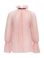 Philosophy di Lorenzo Serafini Pleated Nylon Shirt Philosophy di Lorenzo Serafini Pleated Nylon Shirt - Pink