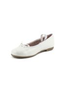 Pretty Ballerinas Flat Ballerina In White Pretty Ballerinas Flat Ballerina In White - Bianco