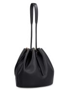 Jil Sander Leather Bucket Bag Jil Sander Leather Bucket Bag - black