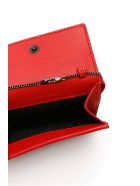 Marco de Vincenzo Crystal Wallet With Chain Marco de Vincenzo Crystal Wallet With Chain - SIAM FRAGOLA RUB (Red)