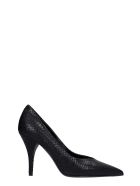 Alchimia Pumps In Black Leather Alchimia Pumps In Black Leather - black