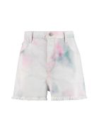 Isabel Marant Lesia High-rise Cut-off Denim Shorts Isabel Marant Lesia High-rise Cut-off Denim Shorts - Multicolor
