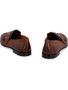 Doucal's Fringed Leather Loafers Doucal's Fringed Leather Loafers - brown