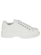 Car Shoe Platform Sneakers Car Shoe Platform Sneakers - White
