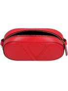 Valentino Valentino Garavani - Vlogo Walk Leather Camera Bag Valentino Valentino Garavani - Vlogo Walk Leather Camera Bag - red