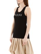 Patou Tank Top With Logo Print Patou Tank Top With Logo Print - BLACK (Black)