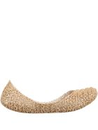 Melissa Gold Ballerina Flats For Girl Melissa Gold Ballerina Flats For Girl - Gold